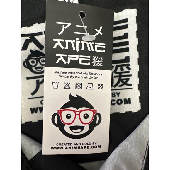 Anime Ape Darth Maul Star Wars Button Up Hawaiian Short Sleeve Collared Shirt - Picture 5 of 5